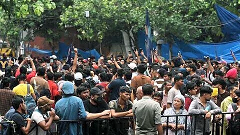 NEET protesters demand Dharmendra Pradhan resign over exam paper leak