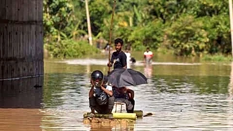 Assam floods kill 61, affect over 700,000 across 9 districts