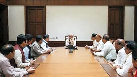 Modi meets Assam MPs amid floods affecting over 4.45L people