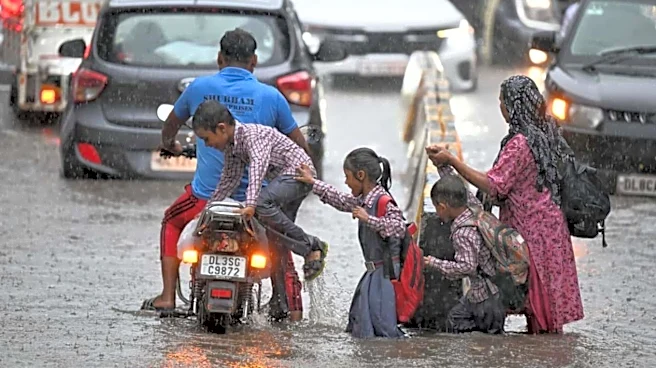 Delhi airport issues advisory as heavy rain lashes city
