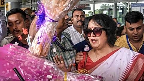 Taslima Nasrin returns to Kolkata after 19-year exile over 'Lajja'
