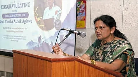 Varsha Ashok Aglawe becomes 1st woman to lead GSI