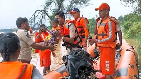 Godavari crosses 56-foot danger mark at Bhadrachalam, 3rd flood warning