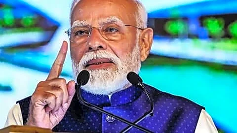 Modi lays foundation for South India's 1st chip packaging facility