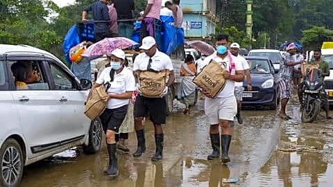Assam floods ease, 178,000 affected, 82 deaths, 7 districts hit