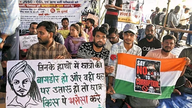 Jharkhand: Students on hunger strike continue protests over exam irregularities