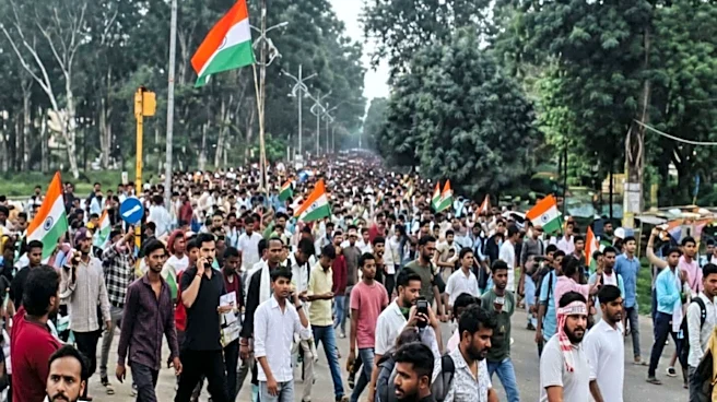 Jharkhand: Students protesting against exam irregularities march to Vidhan Sabha