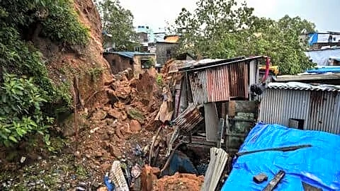 Mumbai Kurla West landslide kills 7 including 2 children