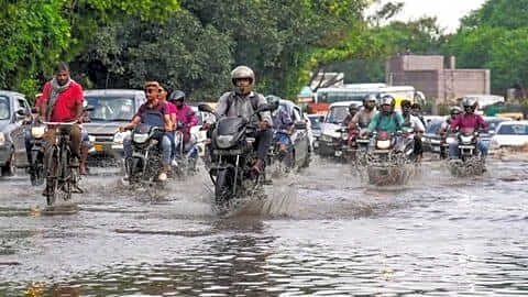 IMD forecasts rainy week across north central and west India