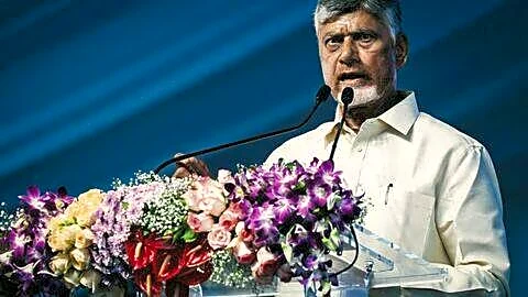 N Chandrababu Naidu unveils Amaravati tech vision, ₹1,520cr road opens