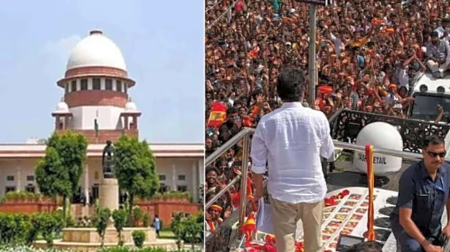 SC clears jobs for Karur stampede victims by Vijay government