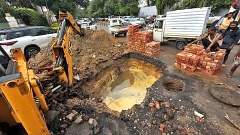 Ludhiana records 2 more road cave-ins, 9 incidents in 2026