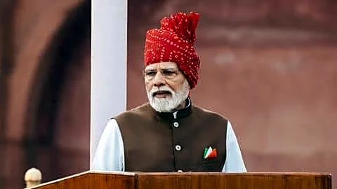 Narendra Modi delivers 13th Red Fort address on Independence Day