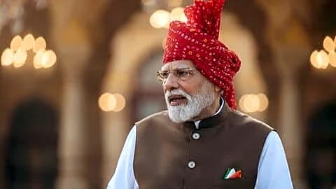 Prime Minister Narendra Modi highlights India's education and healthcare improvements