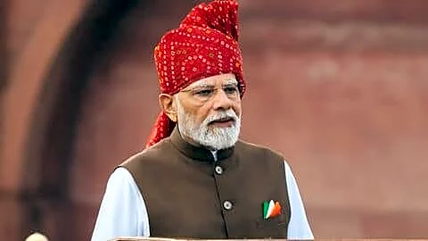 Prime Minister Narendra Modi vows India fully developed by 2047
