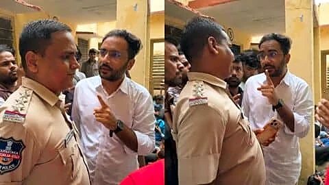 CJP's Ashutosh Ranka accuses police after Jodhwas school roof collapse