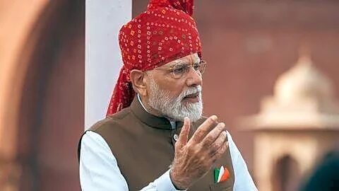 Narendra Modi marks 80th Independence Day urging youth reject drugs