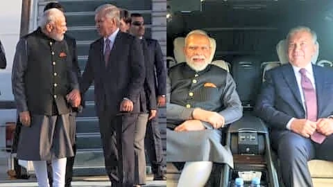 Prime Minister Narendra Modi arrives in Tashkent to deepen ties