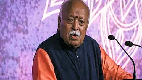 Mohan Bhagwat urges diaspora balance US life and Bharat ties
