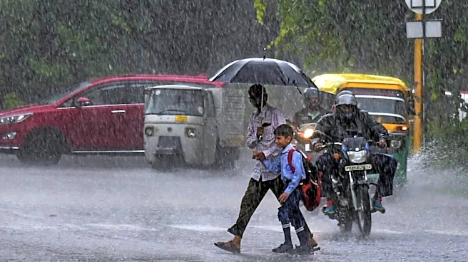 Heavy rainfall forecast in parts of India on Monday