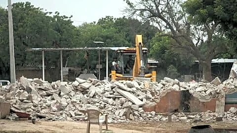 Rajasthan demolishes Rampura primary school after cockroach Janata Party campaign