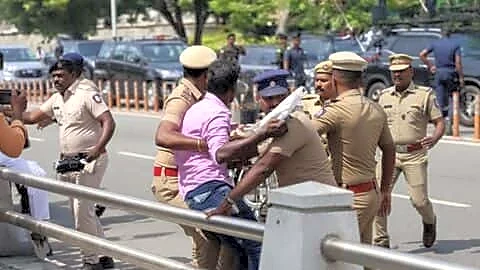 Chennai parents detained confronting CM convoy over son's alleged death