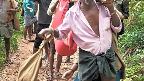 Edamalakkudy villagers carry 33-year-old Ajay 7km on stretcher 5th time