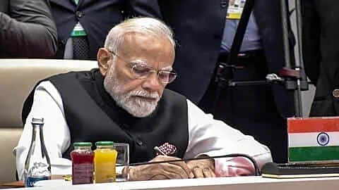 Narendra Modi visits SRCC centenary, unveils ₹100 coin