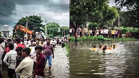 Eco van plunges into pond in Dholpur Rajasthan, 4 dead