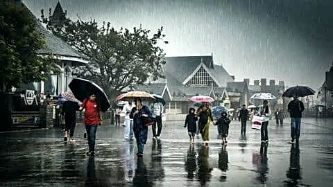 Himachal monsoon 9% below normal, IMD forecasts localized light-to-moderate rain