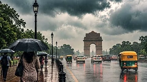 Delhi to receive rain Monday as IMD forecasts moderate showers