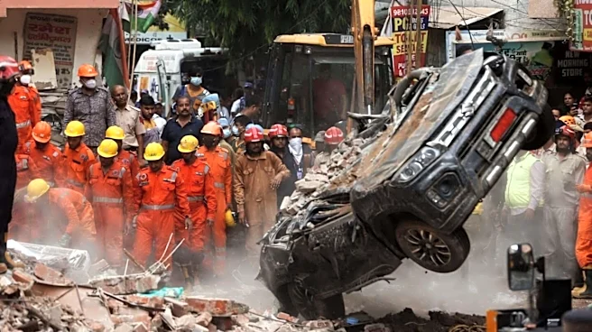 Why did boys' hostel in Delhi's Satya Niketan collapse?