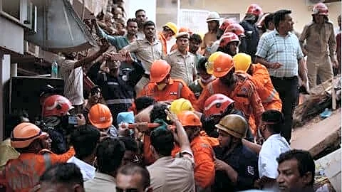 Five story Satya Niketan PG collapse kills 7, lacked approvals