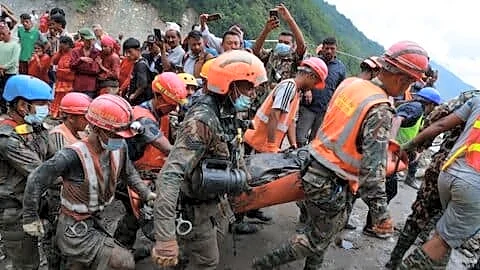 Indian embassy Beijing seeks DNA to identify Nepal-Tibet disaster victims