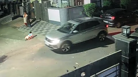 Gurugram Sector Six: Speeding car killed 2-year-old Adrija around 9pm