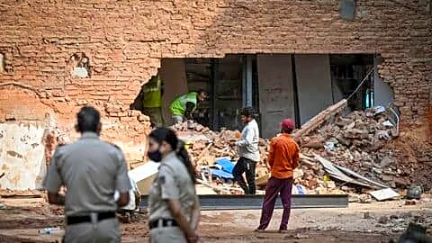 Delhi Satya Niketan PG collapse kills 7, operator Sudhanshu arrested