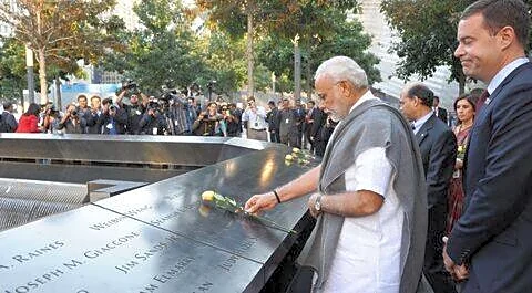 PM Modi posts on X remembering 9/11 victims and families