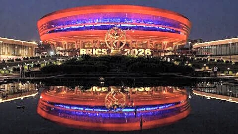 Vladimir Putin and Xi Jinping attend BRICS summit in Delhi