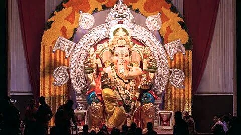 GSB Mahaganpati idol at King's Circle insured for ₹703.27cr