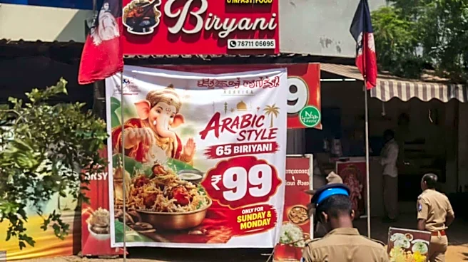 Tamil Nadu: Biryani shop owner arrested for 'Ganesha-cooking-biryani' banner