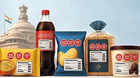 India considers FSSAI red warnings for sugar salt saturated fat