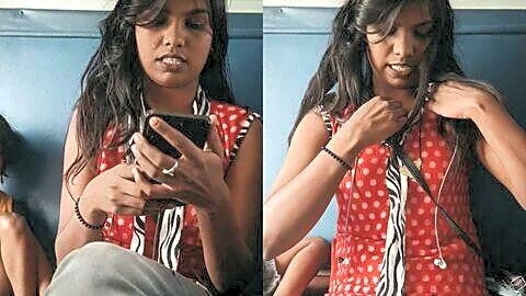 Woman tears clothes, accuses TTE in viral express train video
