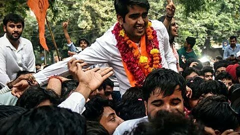 ABVP wins 3 top DUSU posts in 2026 elections