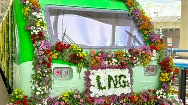 India's 1st LNG-powered train flagged off in Gujarat