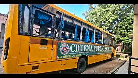 Cheena Public School bus crashes near Ghatampur, teacher killed