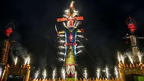 Dussehra 2026 October 20 celebrates Rama's victory, ends Durga Puja