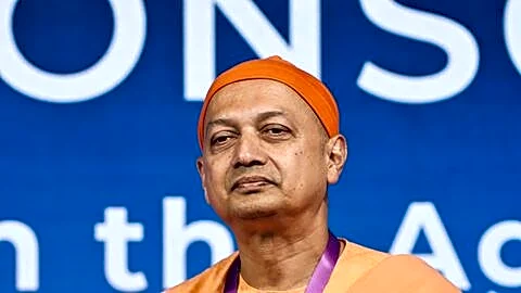 At NDTV World Summit Sarvapriyananda suggests AI 4th great humiliation