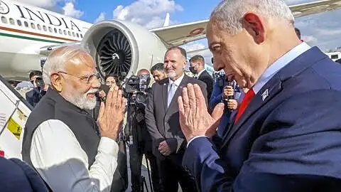 Modi, Netanyahu discuss West Asia unrest, stress diplomacy, bolster ties
