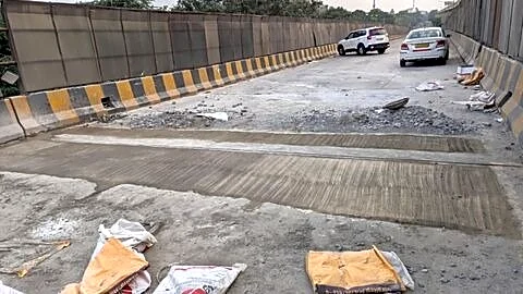 RTR flyover South Delhi closed as repairs take 3-4 days