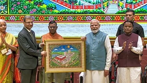 Narendra Modi warns of cyber terrorists at Odisha RBI opening